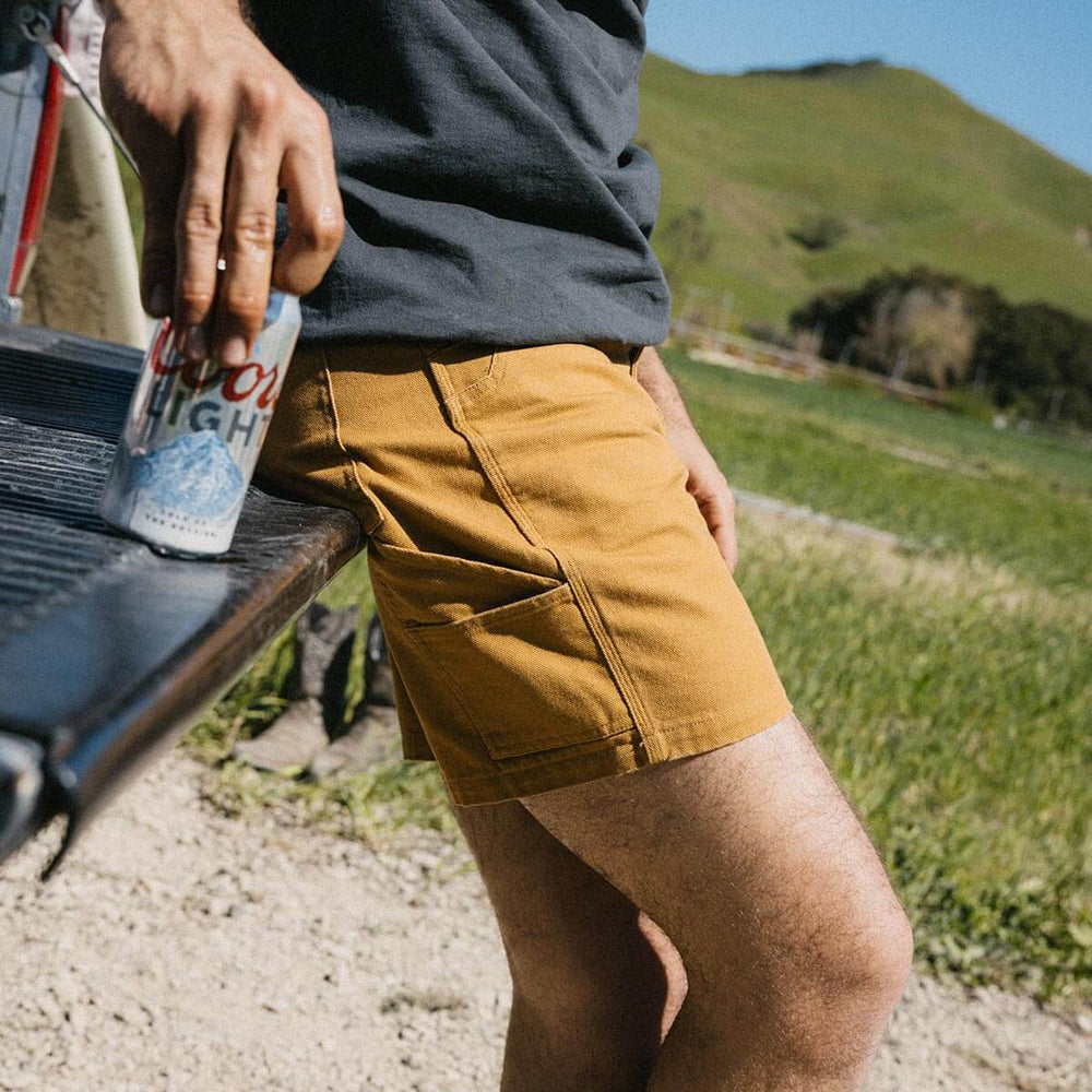 Seager Men's Bison Canvas Short - Bronze - Sun Diego Boardshop