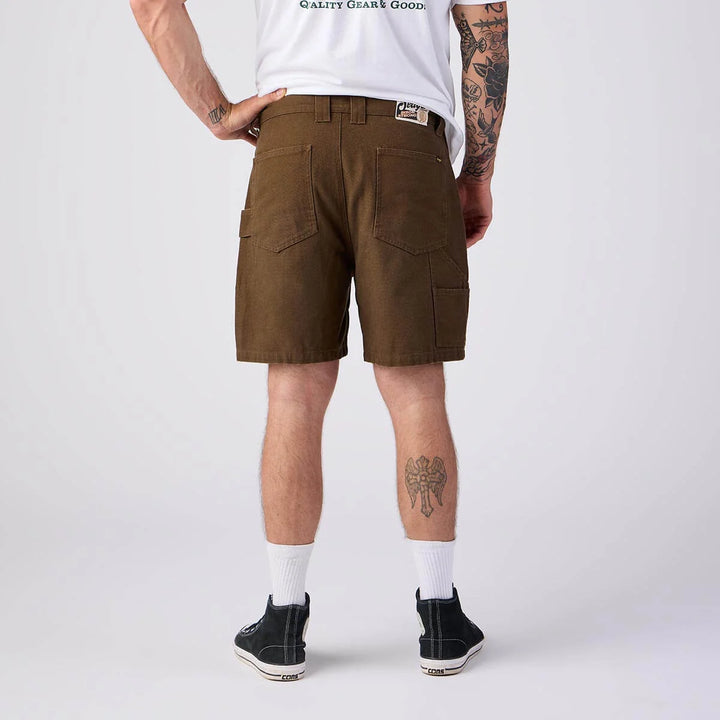 Seager Men's Bison Canvas Short - Tobacco - Sun Diego Boardshop