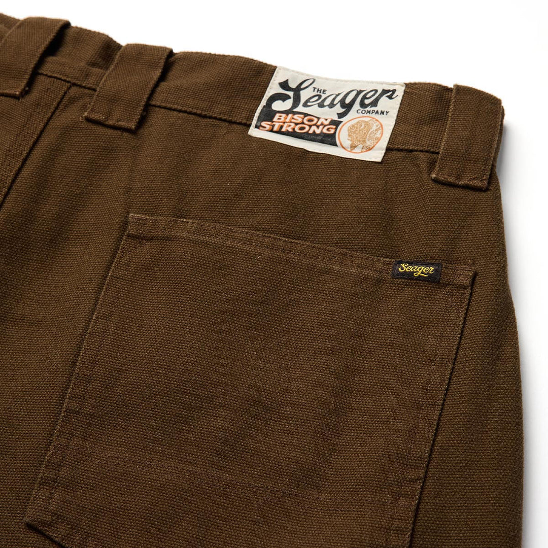 Seager Men's Bison Canvas Short - Tobacco - Sun Diego Boardshop