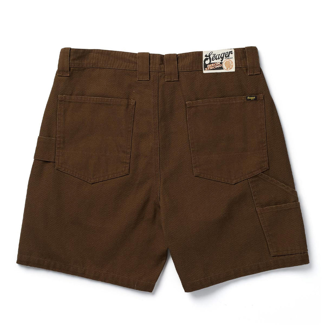 Seager Men's Bison Canvas Short - Tobacco - Sun Diego Boardshop