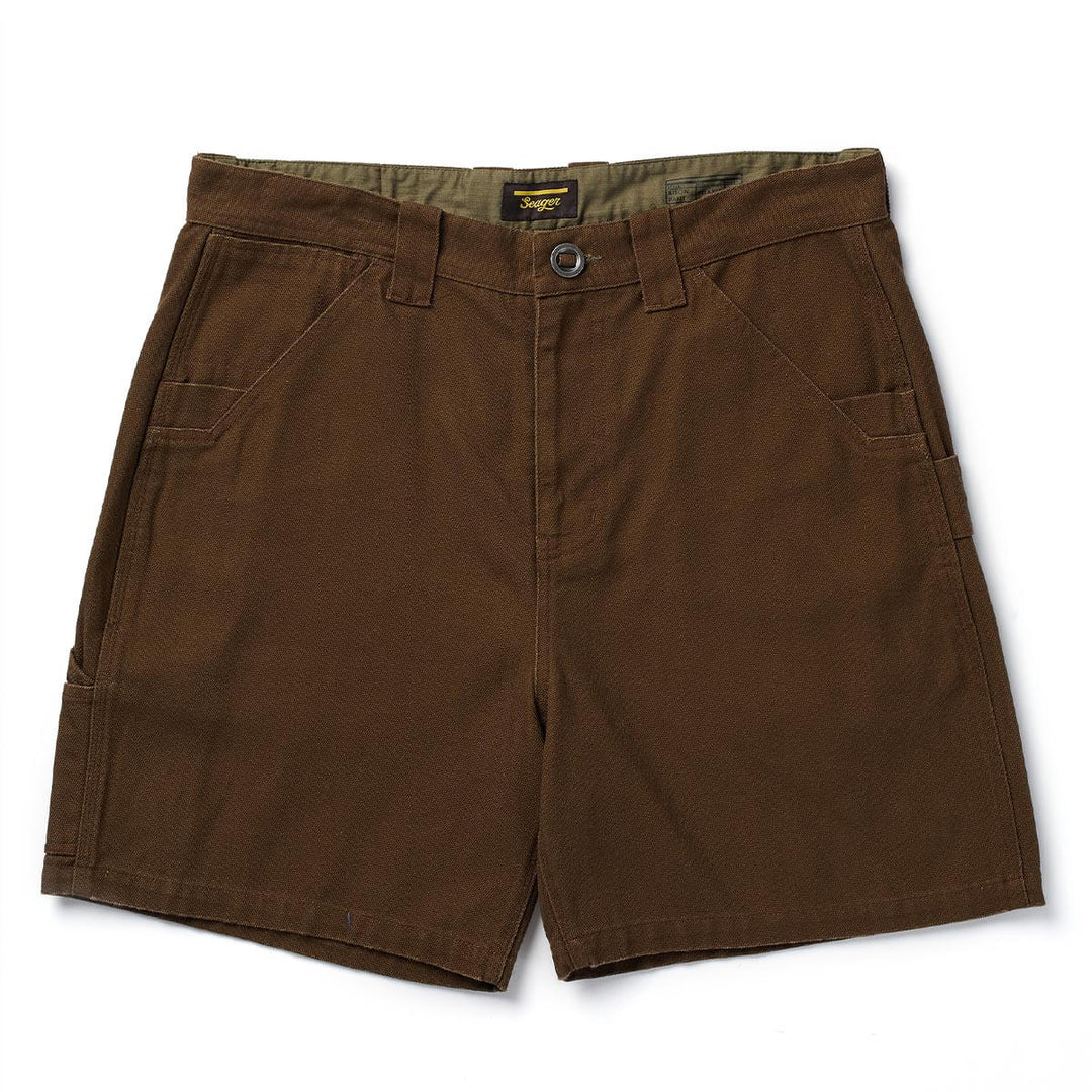 Seager Men's Bison Canvas Short - Tobacco - Sun Diego Boardshop