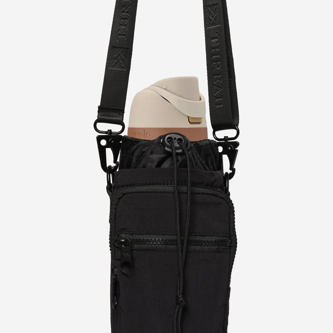 Thread Water Bottle Sling Bag - Black - Sun Diego Boardshop