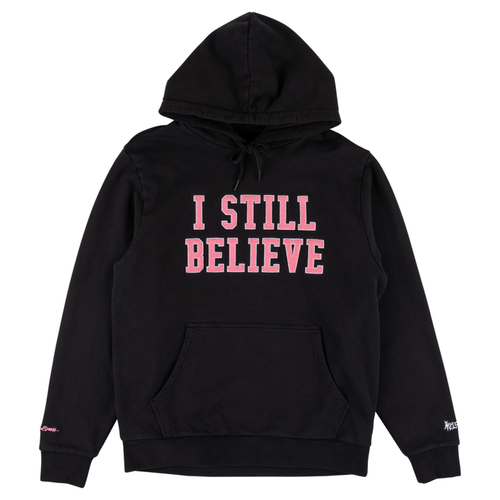 Welcome Britney Spears X Welcome - Believe Pigment-Dyed Hoodie - BLACK - Sun Diego Boardshop