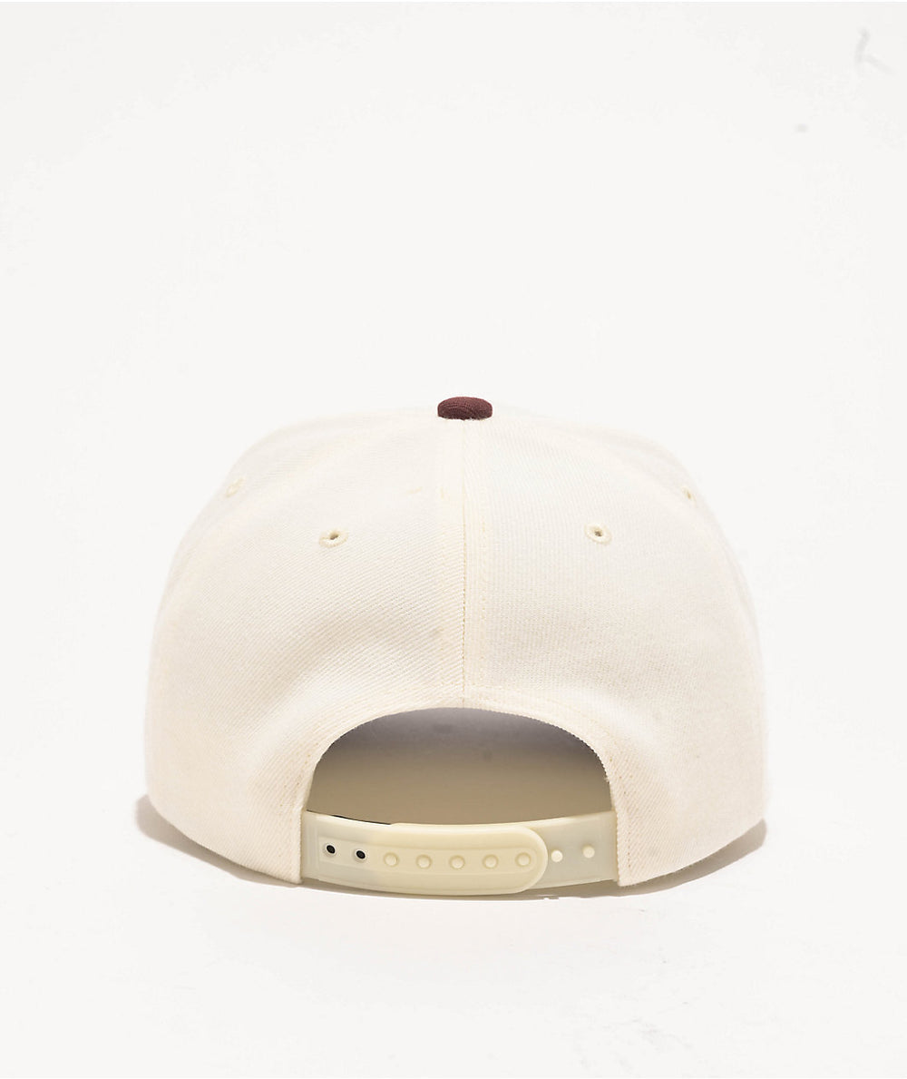 Brixton Crest Netplus Snapback - Port/Off White - Sun Diego Boardshop