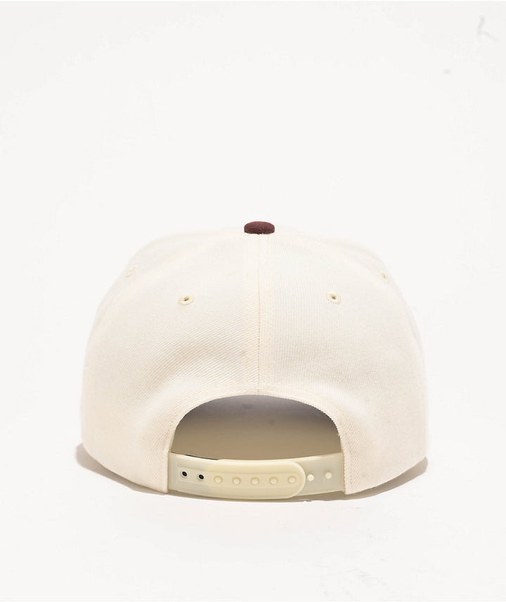 Brixton Crest Netplus Snapback - Port/Off White