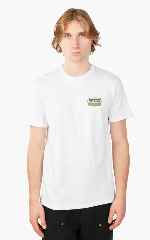 Brixton Regal Short Sleeve T-Shirt - Whitepineneedle - Sun Diego Boardshop