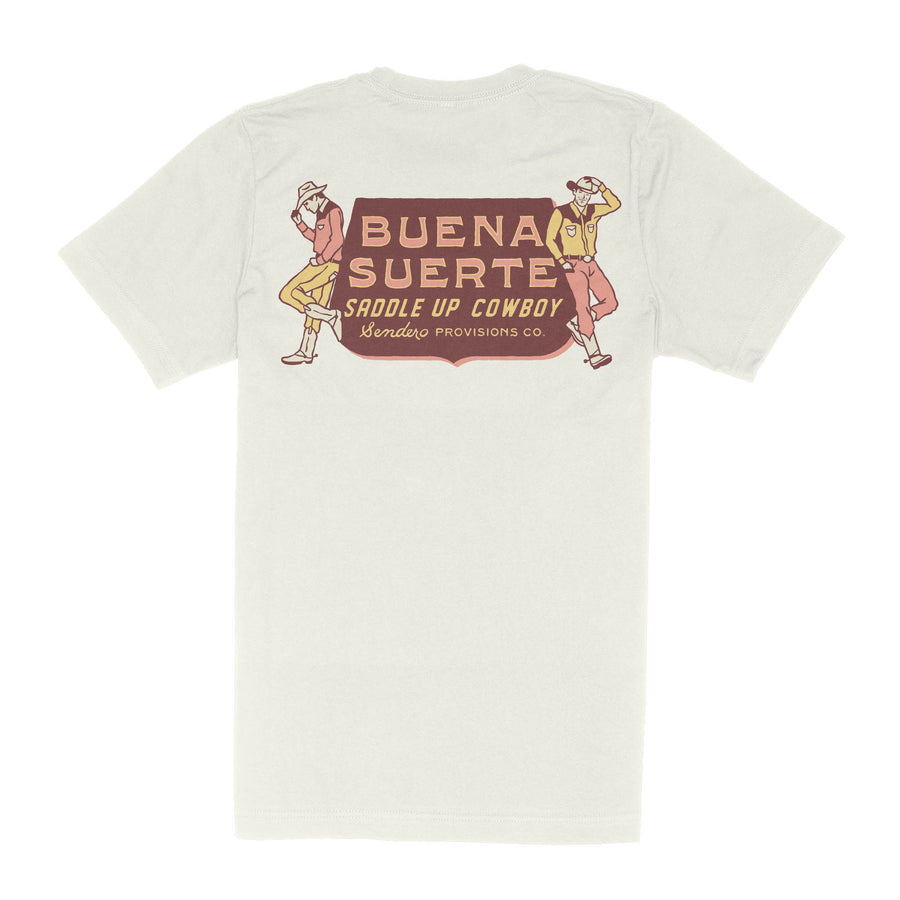 Sendero Buena Suerte T-Shirt - Vintage White - Sun Diego Boardshop