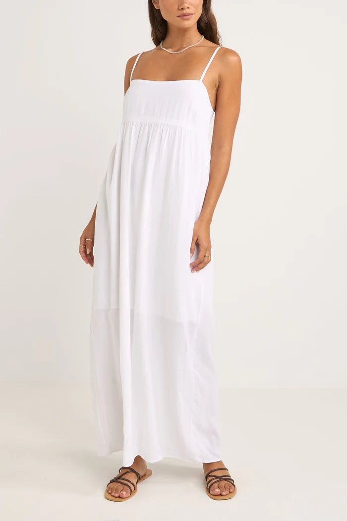 Rhythm Suki Maxi Dress - COCONUT - Sun Diego Boardshop