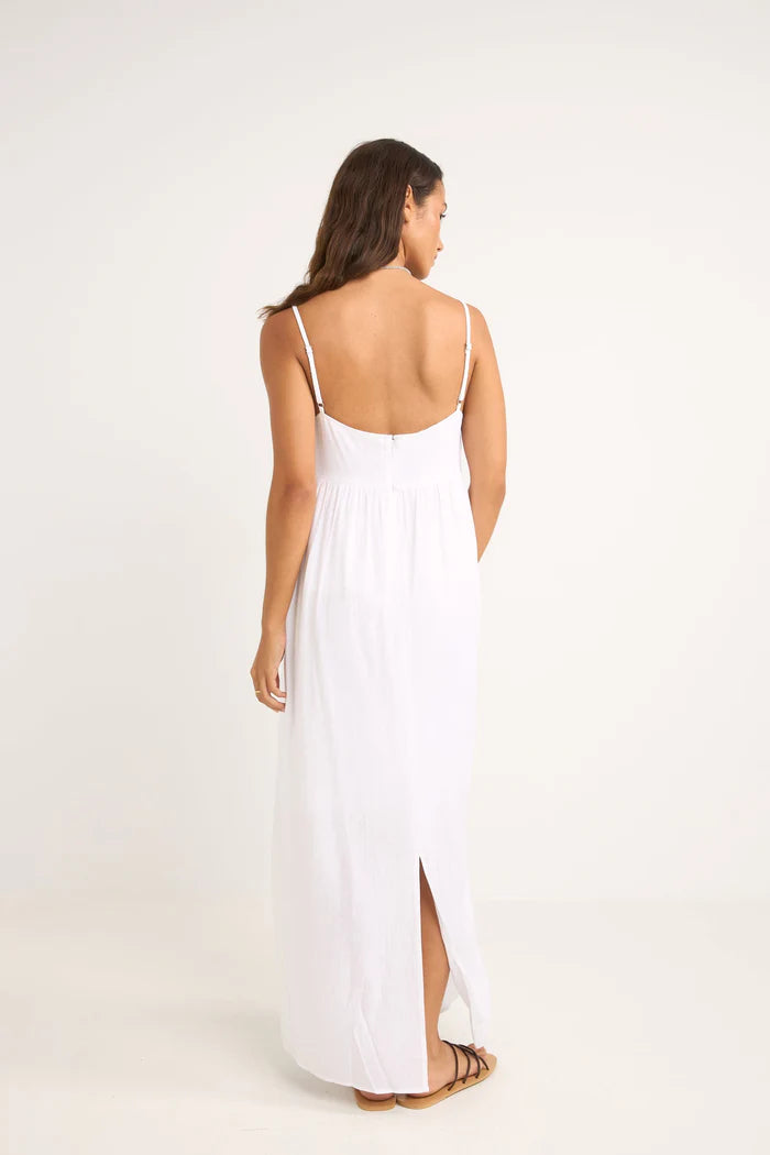 Rhythm Suki Maxi Dress - COCONUT - Sun Diego Boardshop