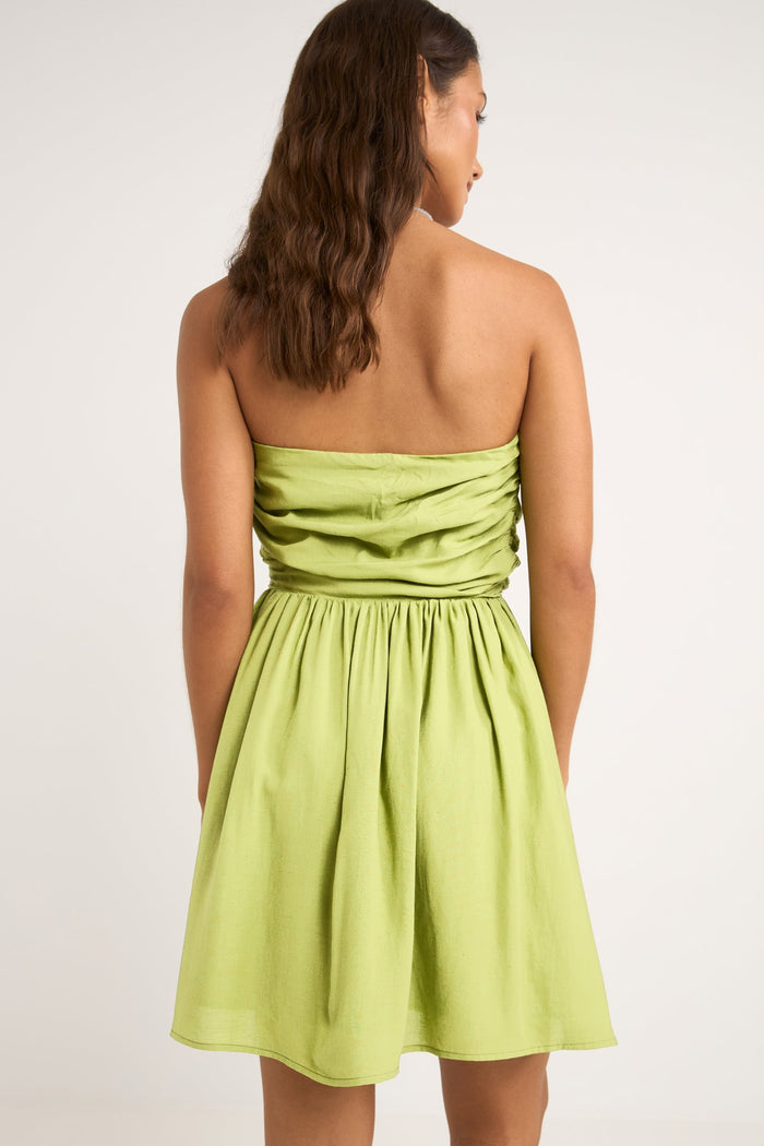 Rhythm Mila Mini Dress - MATCHA - Sun Diego Boardshop