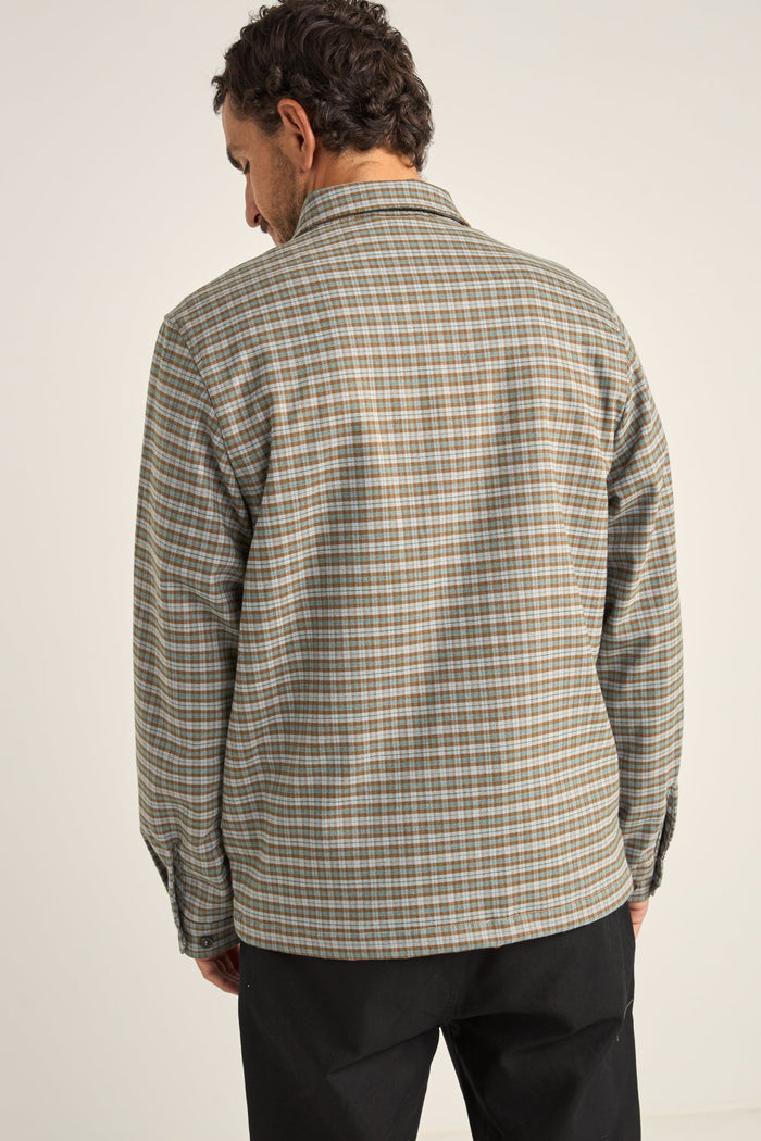 Rhythm Jordy Check Jacket - BLUE CHECK - Sun Diego Boardshop