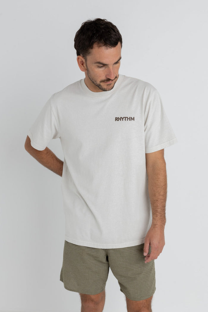 Rhythm Cosmic Vibrations T-Shirt - CREAM - Sun Diego Boardshop