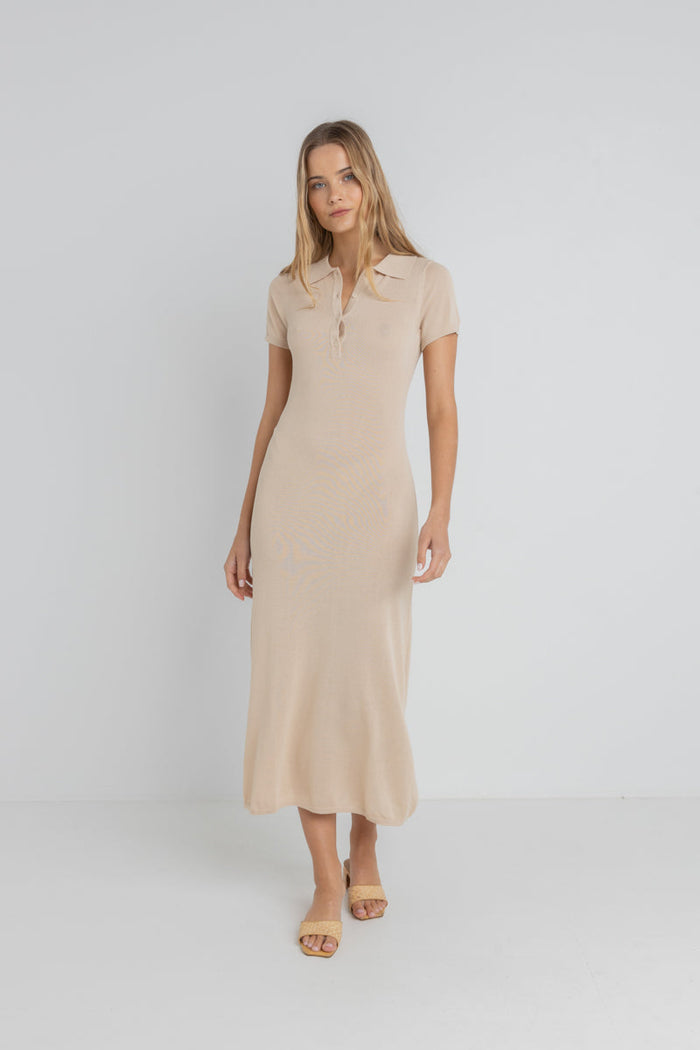 Rhythm Ojai Pointelle Dress - CREAM - Sun Diego Boardshop