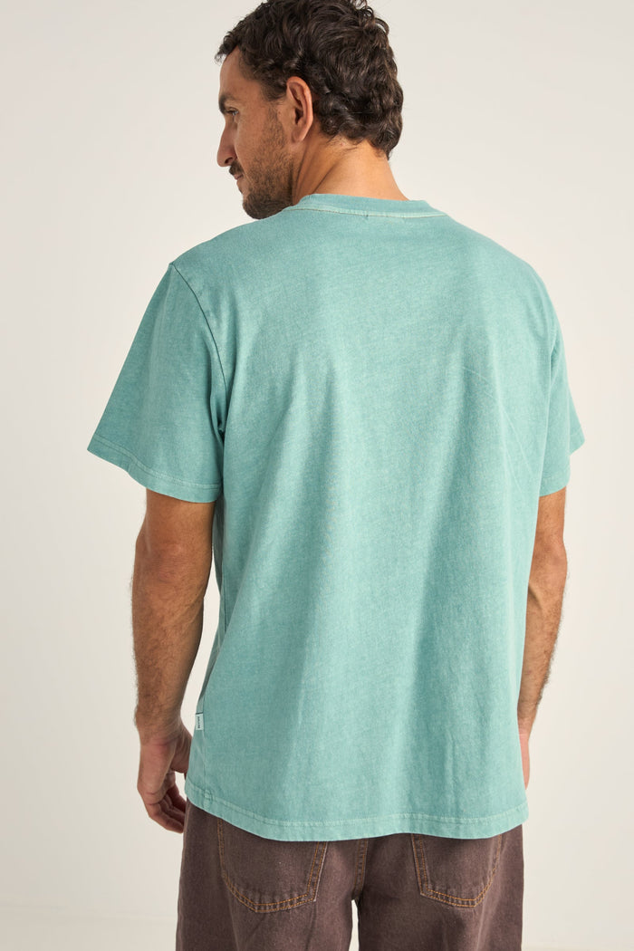 Rhythm Dos Soles Vintage Ss T-Shirt - GREEN - Sun Diego Boardshop