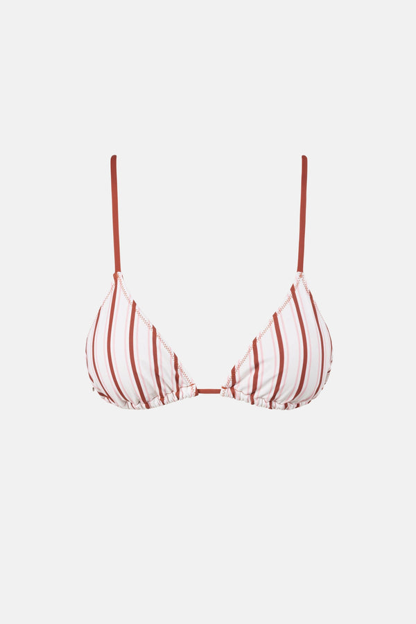 Rhythm Leilani Stripe Slide Tri Top - Strawberry - Sun Diego Boardshop