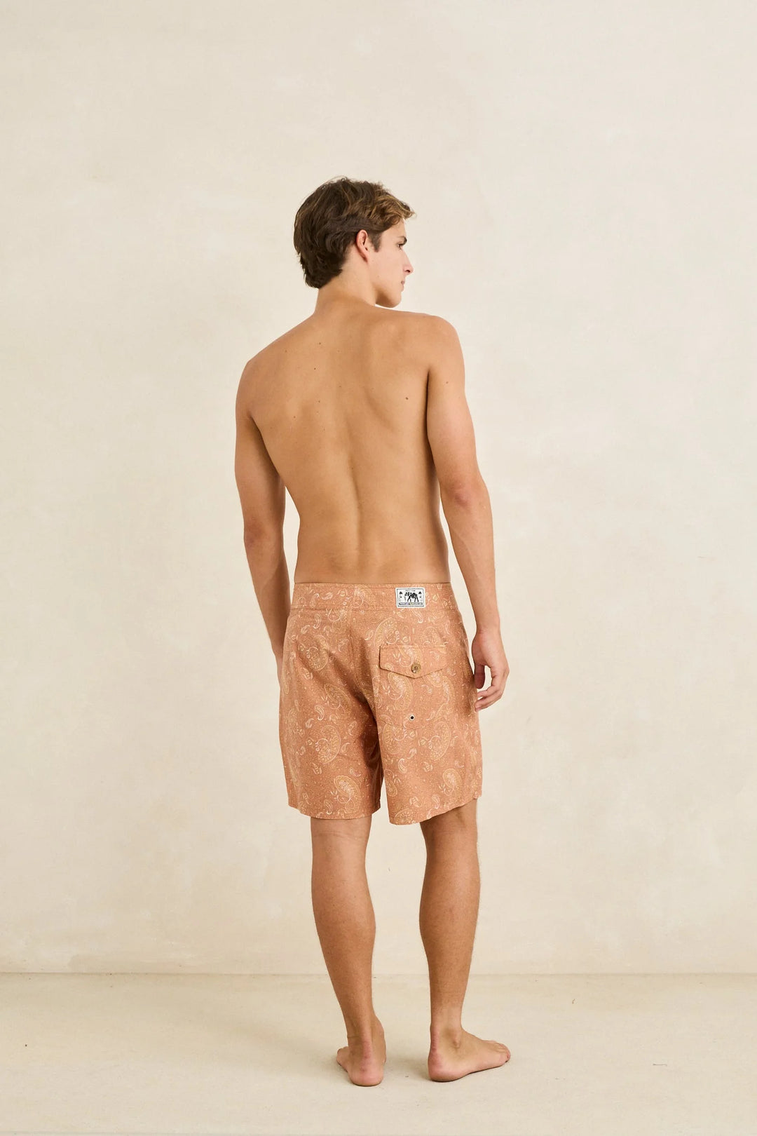 Rhythm Men's Tally Paisley Trunk - Tobacco - Sun Diego Boardshop