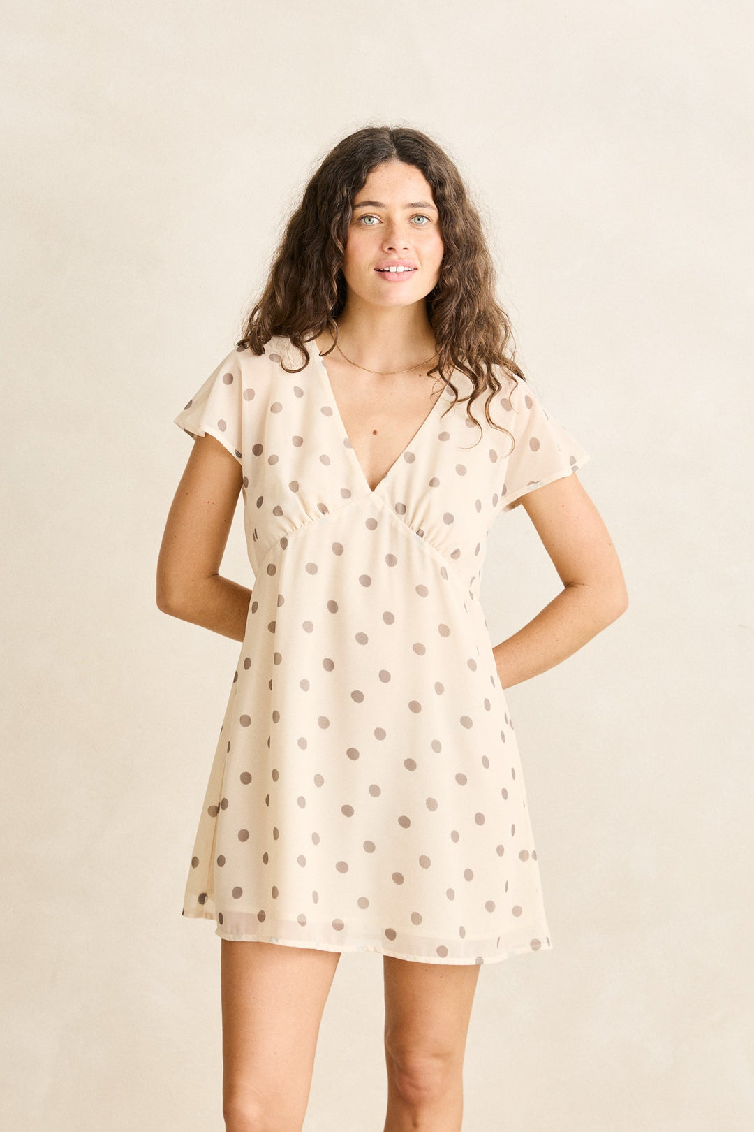 Rhythm Women's Penny Mini Dress Honeycomb - Honeycomb