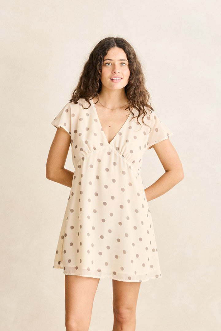 Rhythm Women's Penny Mini Dress Honeycomb - Honeycomb