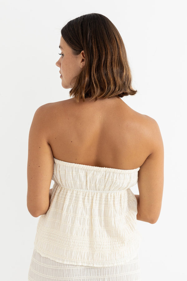 Rhythm Sandy Cove Strapless Top - Natural - Sun Diego Boardshop