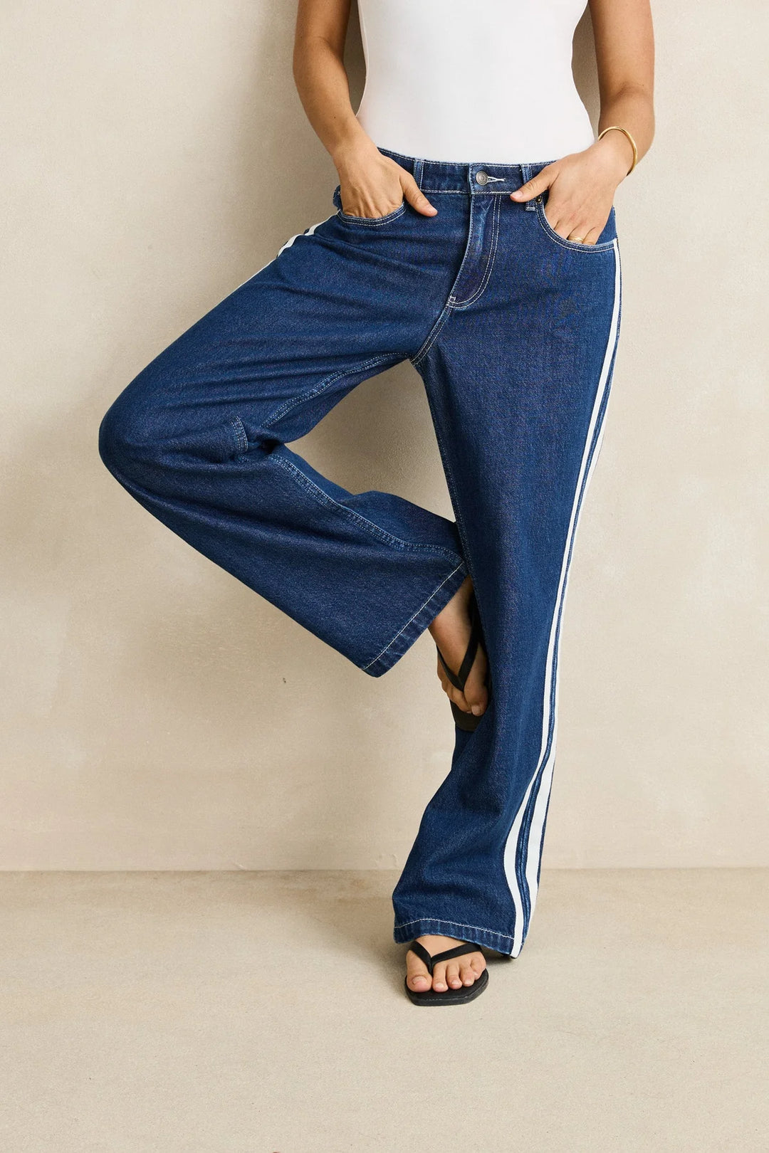 Rhythm Contrast Denim Jean - Blue - Sun Diego Boardshop