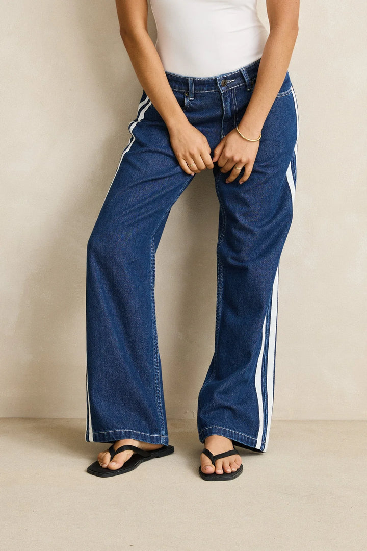 Rhythm Contrast Denim Jean - Blue - Sun Diego Boardshop