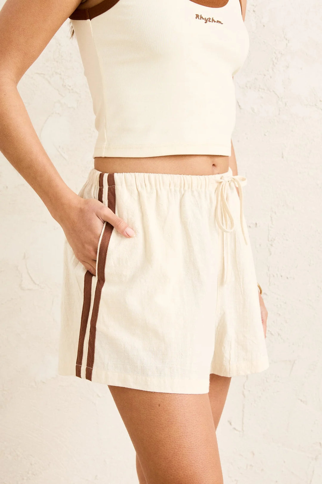 Rhythm Isadora Short - Cream - Sun Diego Boardshop