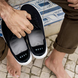 Reef Swellsole Neptune Sneakers - Black - Sun Diego Boardshop
