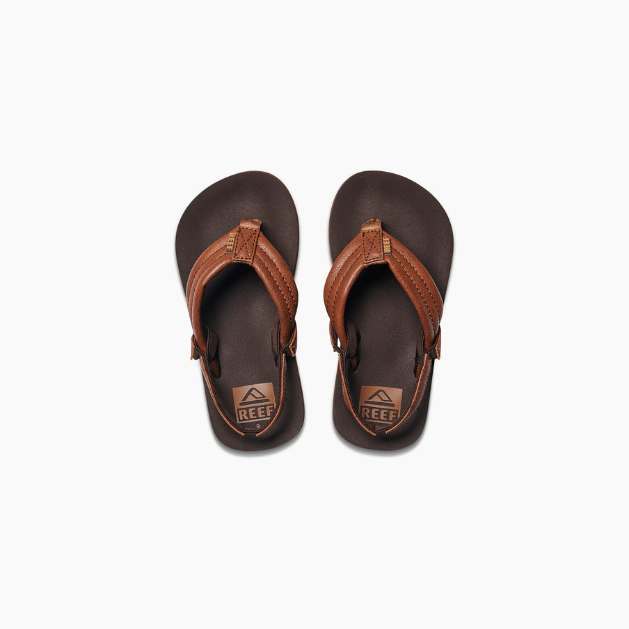 Reef Little Kids Ahi Sandals - BROWN - Sun Diego Boardshop