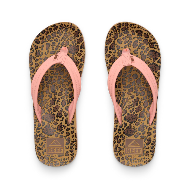 Reef Kids Ahi Sandals - Leopard/Canyon Sunset - Sun Diego Boardshop