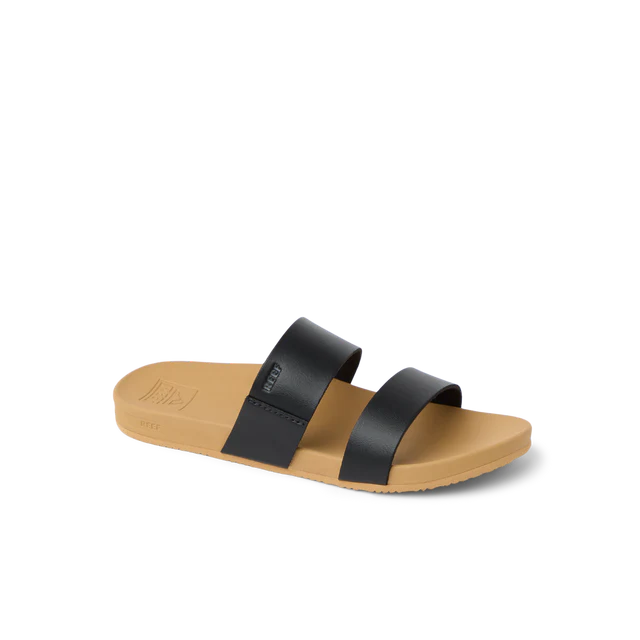Reef Kids Cushion Vista Sandals - Black/Tan - Sun Diego Boardshop