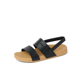 Reef Little Cushion Vista Sandals - Black/Tan - Sun Diego Boardshop