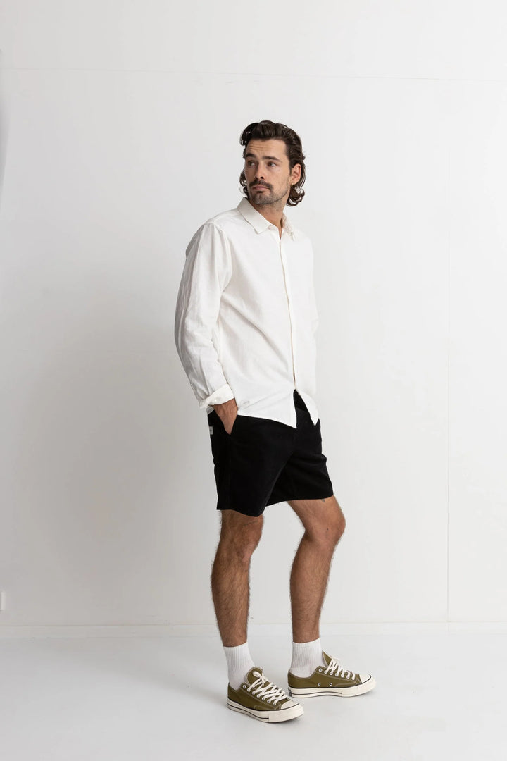 Rhythm Men's Classic Cord Jam - Black
