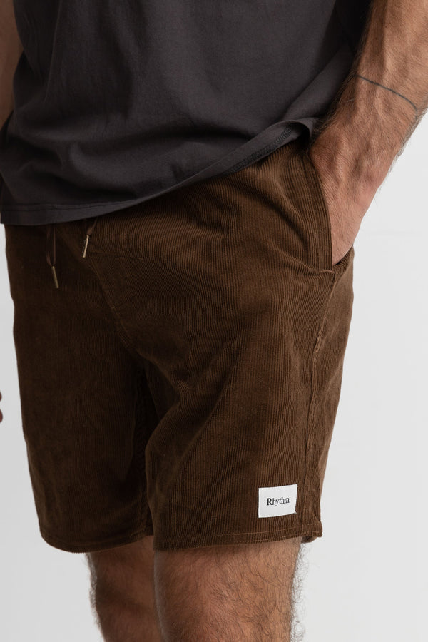 Rhythm Classic Cord Jam - Chocolate - Sun Diego Boardshop