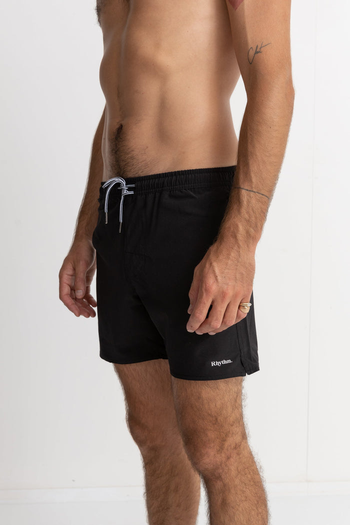 Rhythm Classic Beach Short - BLACK - Sun Diego Boardshop