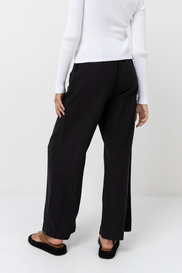 Rhythm Classic Drawstring Pant - Black - Sun Diego Boardshop