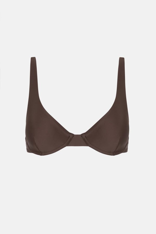 Rhythm Classic Underwire Top - Chocolate - Sun Diego Boardshop