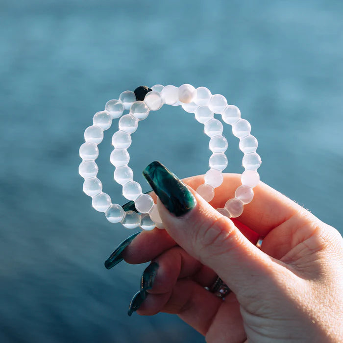 Lokai bracelet- clear | Bracelets, Live lokai bracelet, Black beads