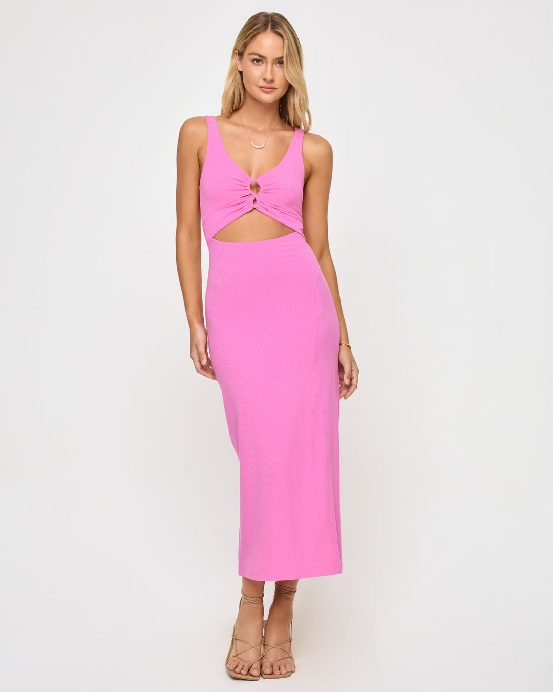 L Space Camille Dress - Hottest Pink - Sun Diego Boardshop