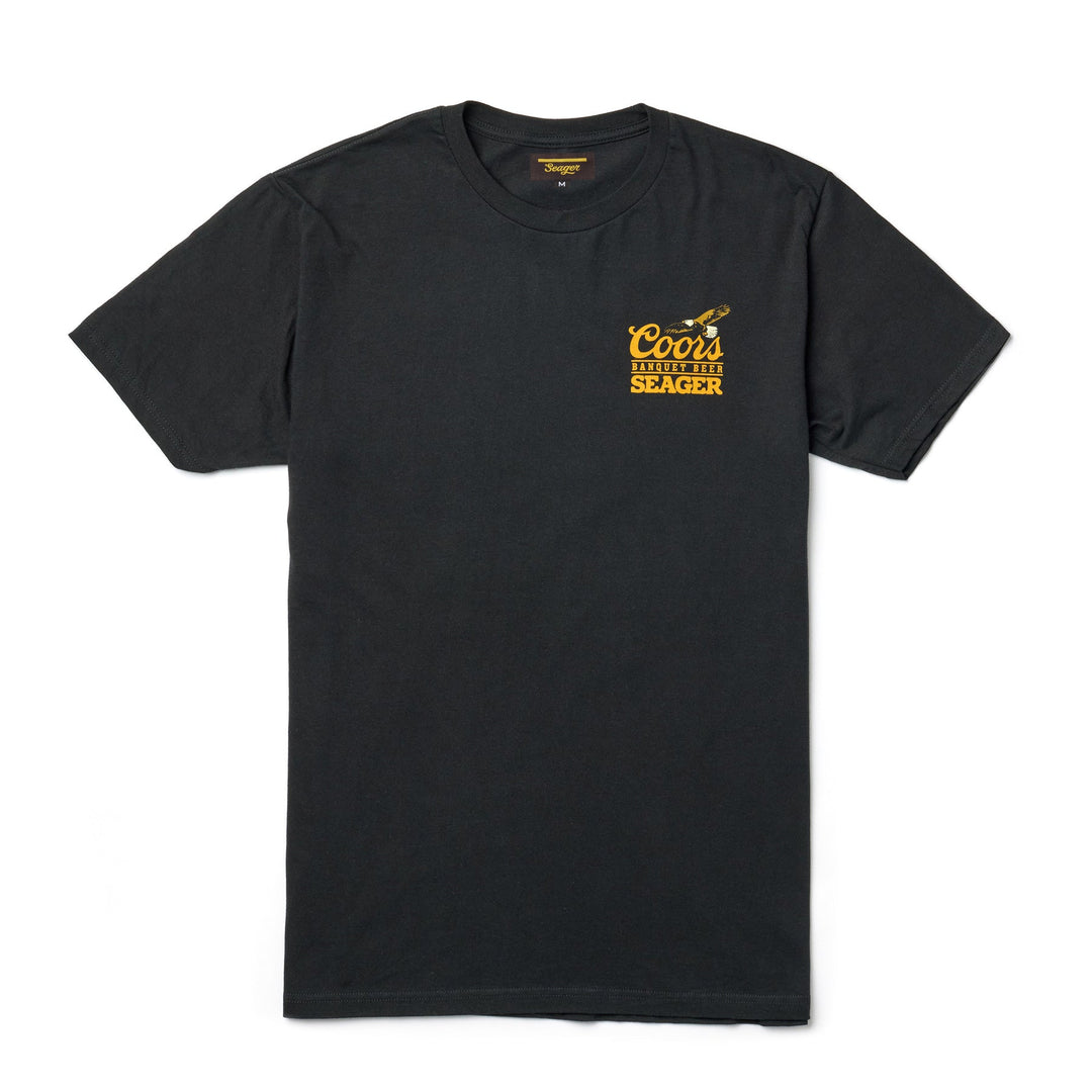 SEAGER Seager x Coors Banquet Preserve Tee - BLACK - Sun Diego Boardshop