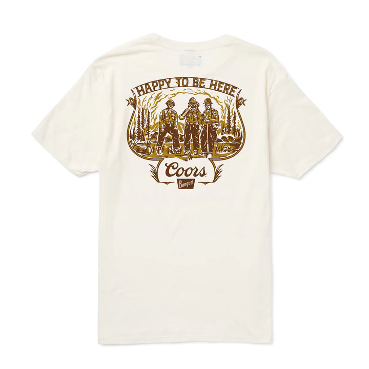 Seager x Coors Banquet Hotshots Tee - White - Sun Diego Boardshop