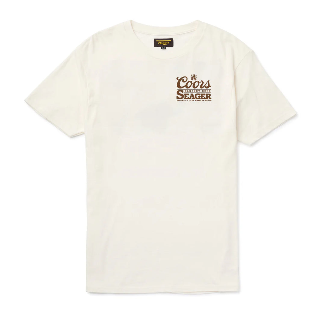 Seager x Coors Banquet Hotshots Tee - White - Sun Diego Boardshop