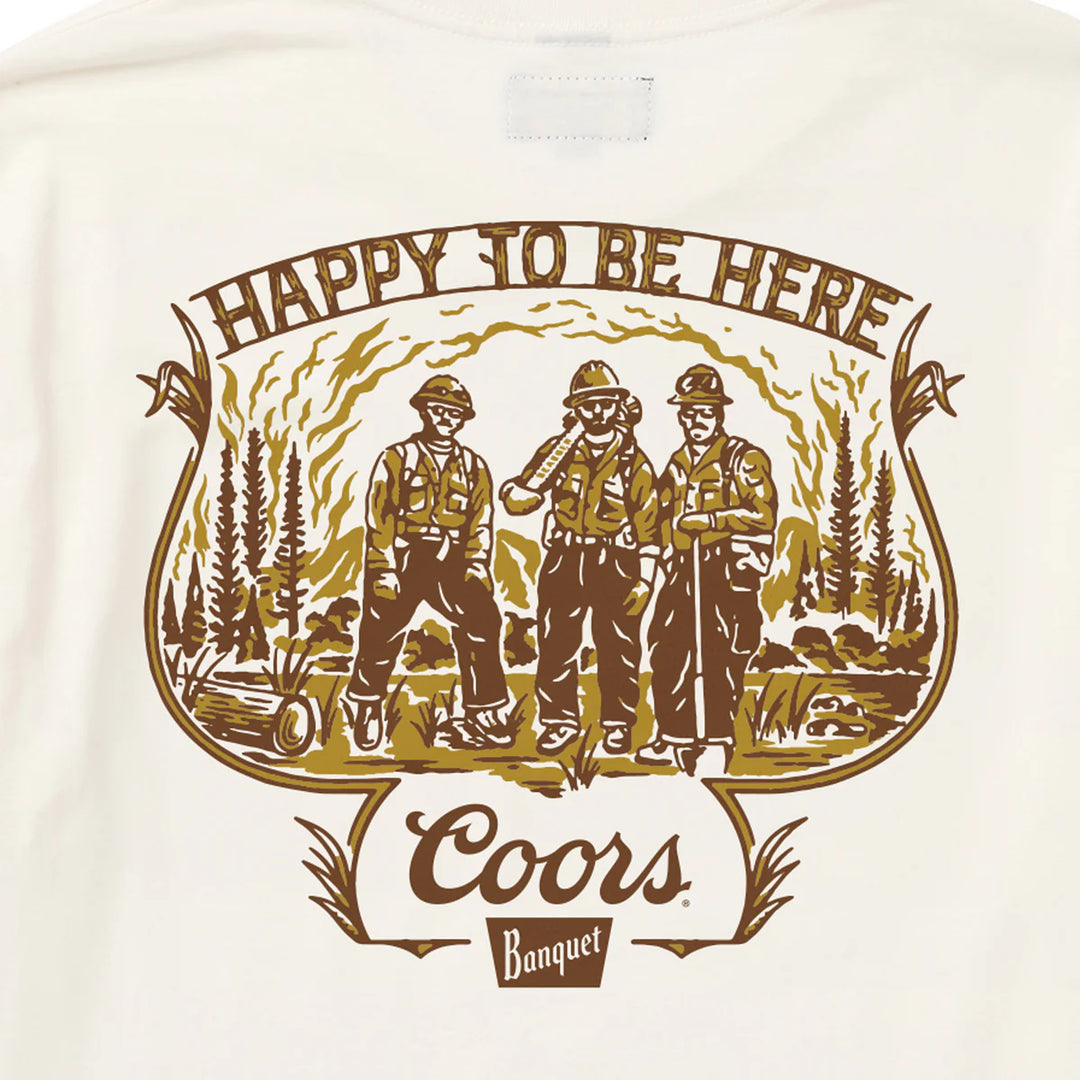 Seager x Coors Banquet Hotshots Tee - White - Sun Diego Boardshop