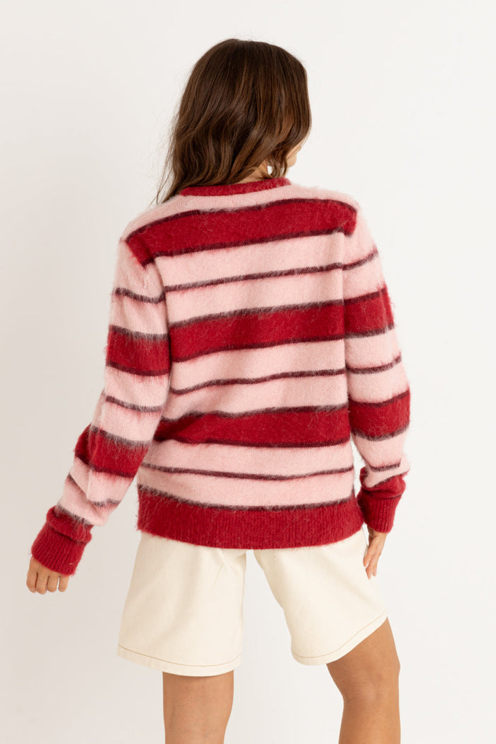 Rhythm Cherie Oversized Knit - CHERRY - Sun Diego Boardshop