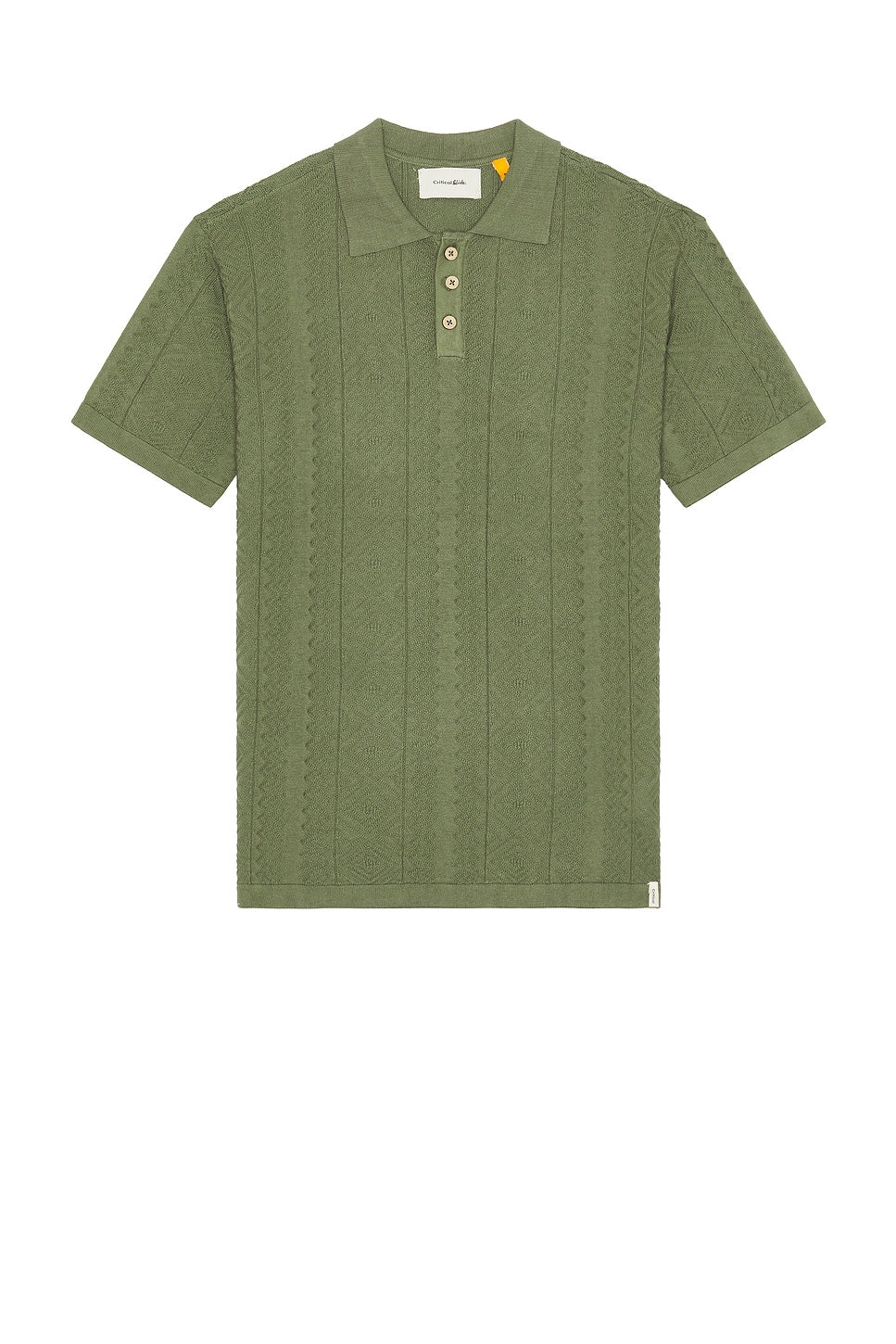 Critical Slide Trader Knit Shirt - Green - Sun Diego Boardshop