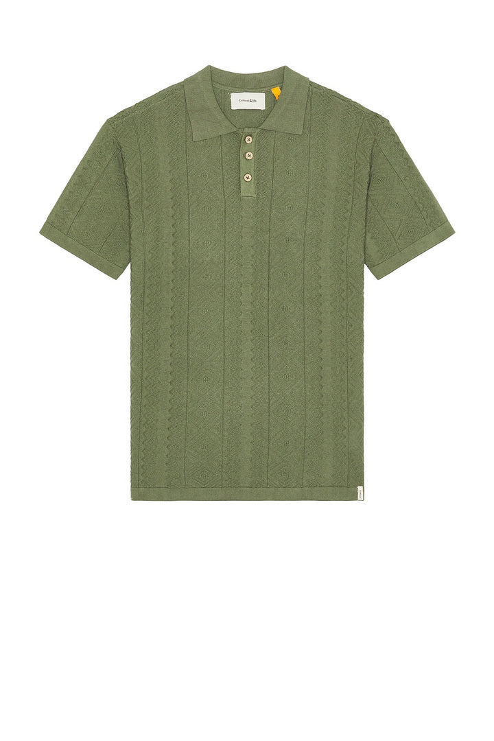 Critical Slide Trader Knit Shirt - Green - Sun Diego Boardshop