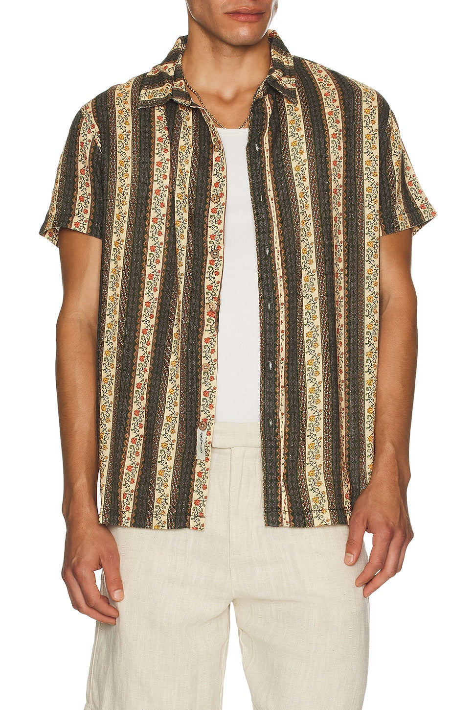 Critical Slide Mendoza Resort Shirt - Black - Sun Diego Boardshop