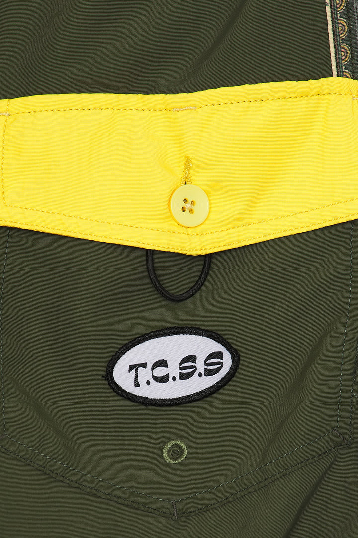Critical Slide Mendoza Mixed Tape Trunk 16" - Green - Sun Diego Boardshop