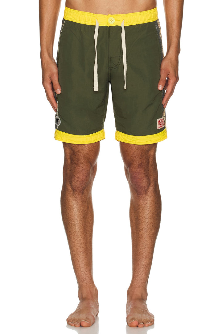Critical Slide Mendoza Mixed Tape Trunk 16" - Green - Sun Diego Boardshop