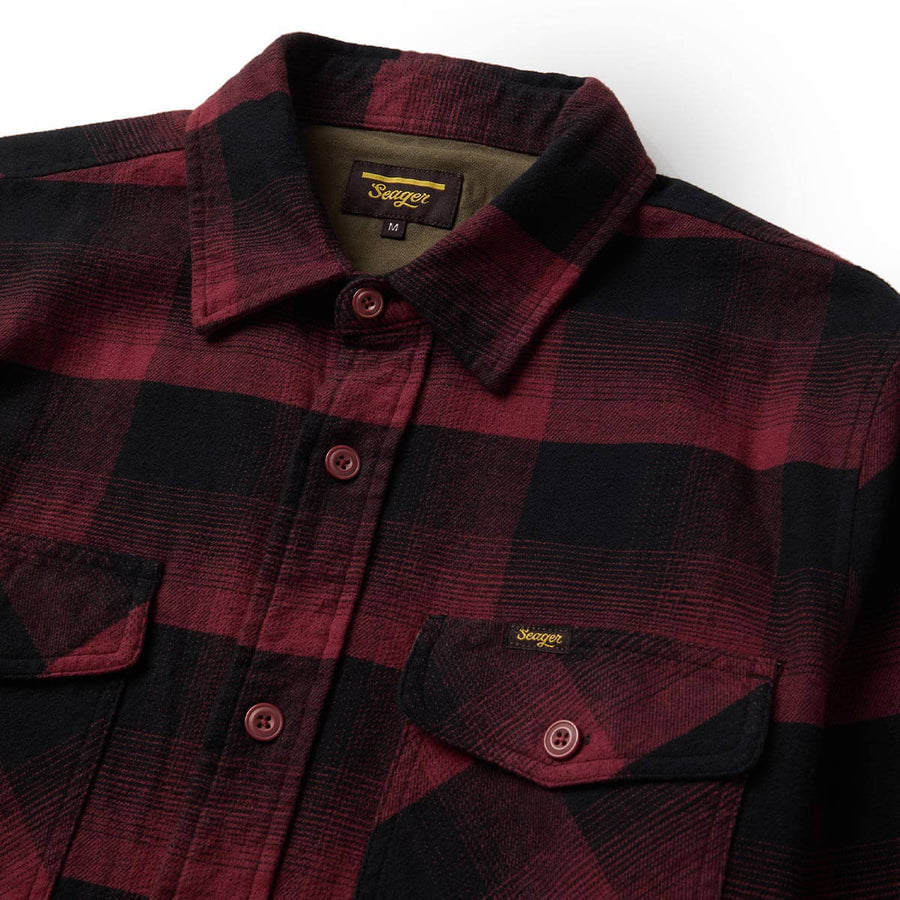 Seager Calico Flannel - Red Rock Plaid