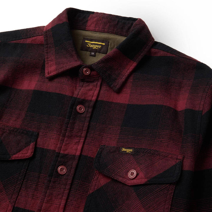 Seager Calico Flannel - Red Rock Plaid